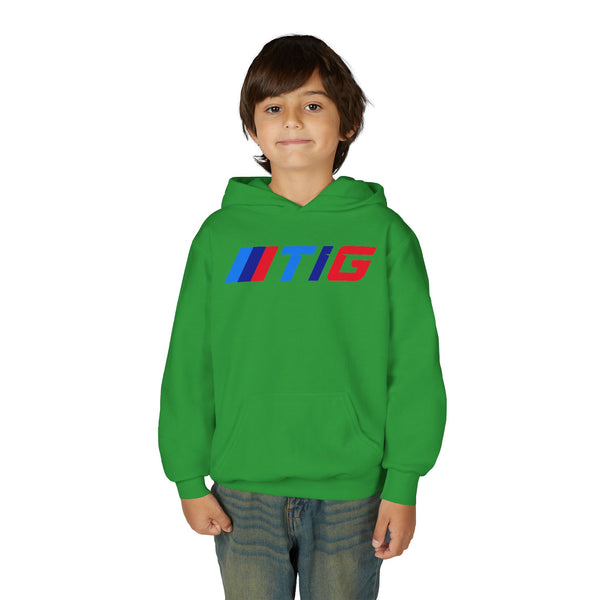 Youth Hooded Sweatshirt with TIG Logo