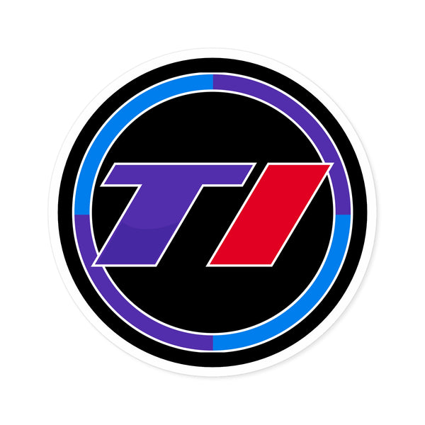 TI Vibrant Round Stickers for Indoor/Outdoor Use