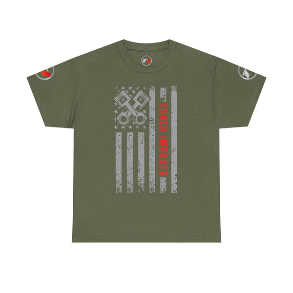 Flag Piston T-shirt (Get 11250 Entries)
