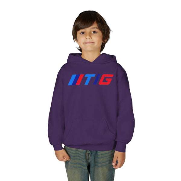 Youth Hooded Sweatshirt with TIG Logo