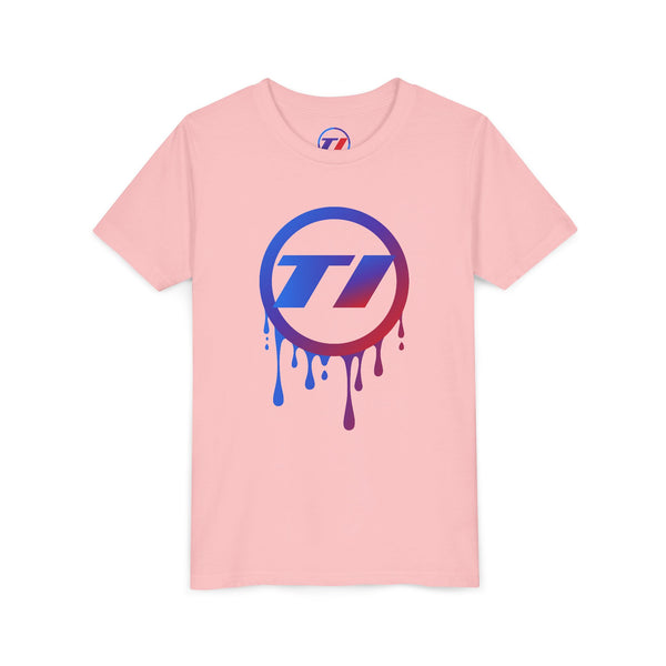 Tuner Imports Youth Graphic Tee - Dripping Logo Design