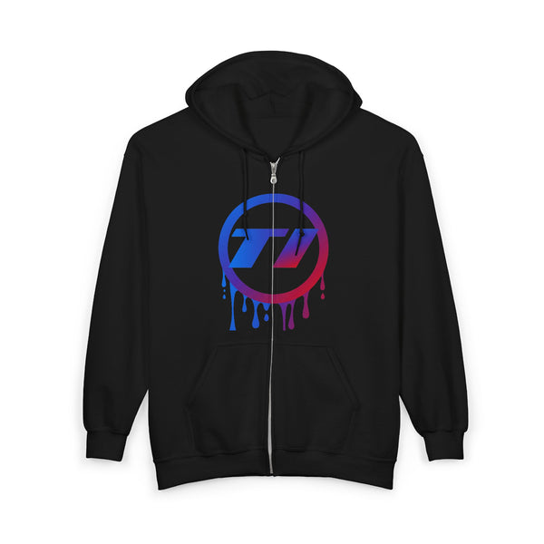 Tuner Drip Logo Full Zip Hoodie
