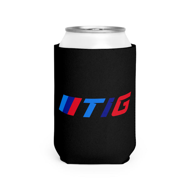TIG Racing-Themed Can Cooler Sleeve