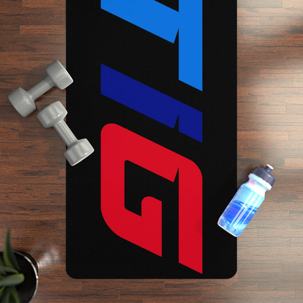 Tuner Imports Sporty Rubber Yoga Mat with Bold Design