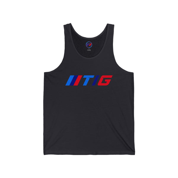 M3 Stylish Unisex Jersey Tank with TIG Logo