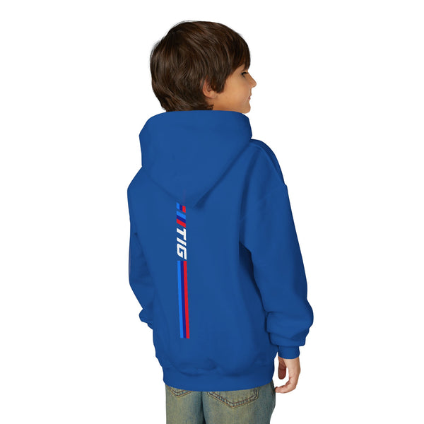 Youth Hooded Sweatshirt with TIG Logo