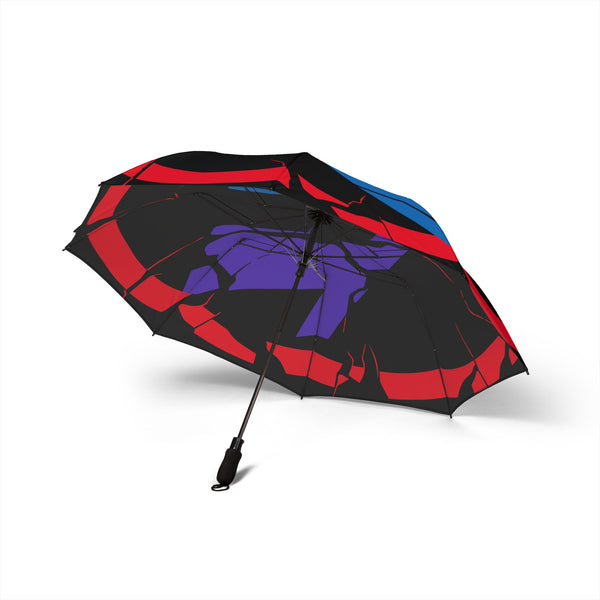Tuner Imports Vibrant Artistic Semi-Automatic Foldable Umbrella