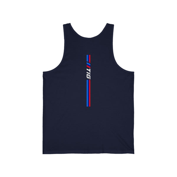 M3 Stylish Unisex Jersey Tank with TIG Logo