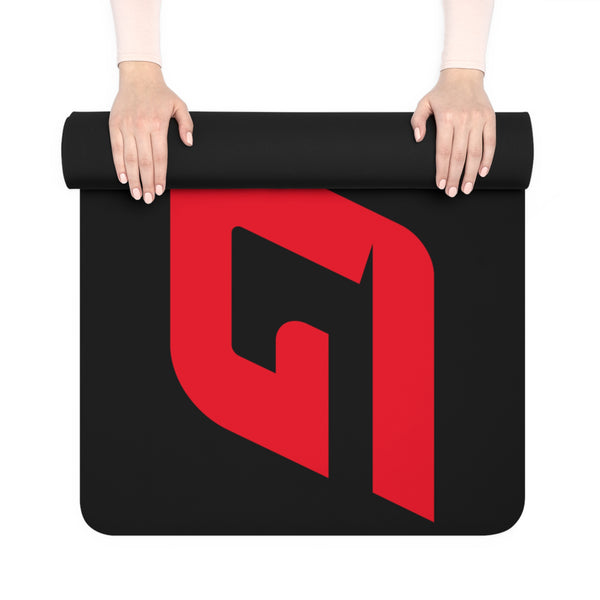 Tuner Imports Sporty Rubber Yoga Mat with Bold Design