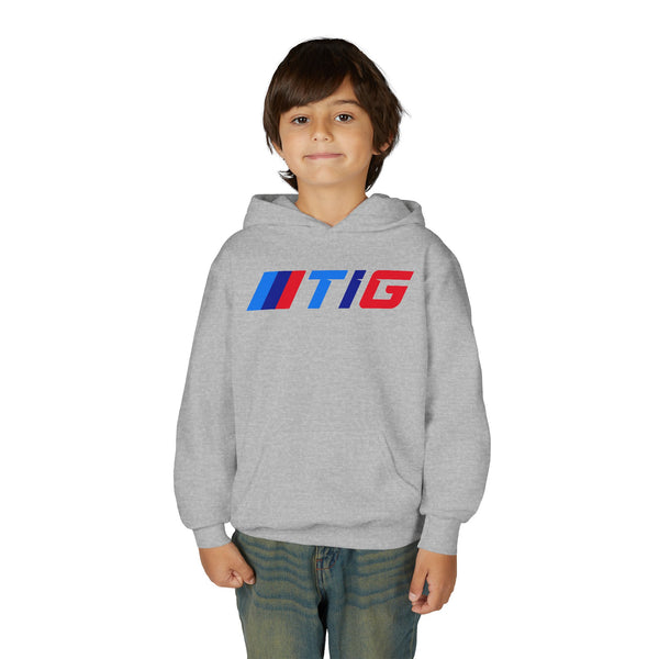Youth Hooded Sweatshirt with TIG Logo