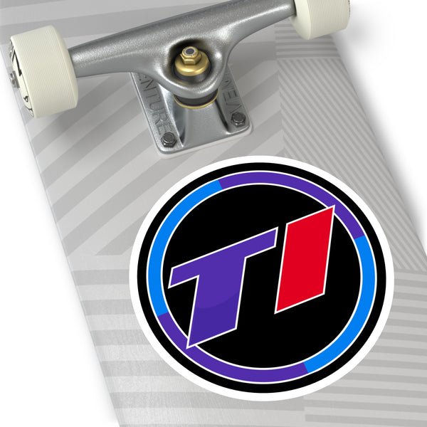 TI Vibrant Round Stickers for Indoor/Outdoor Use