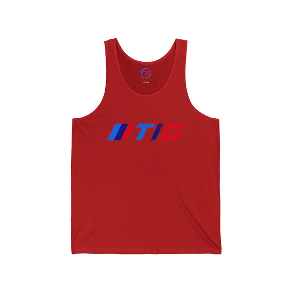 M3 Stylish Unisex Jersey Tank with TIG Logo