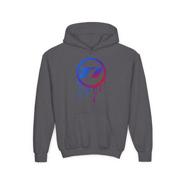 Tuner Imports Youth Tie-Dye Drip Hoodie