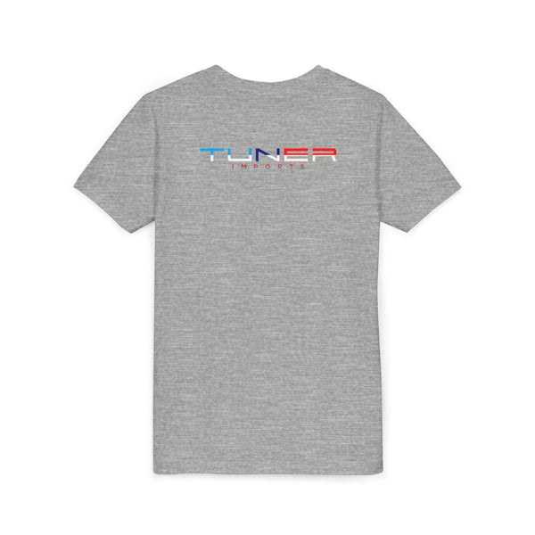 Tuner Imports Youth Graphic Tee - Dripping Logo Design