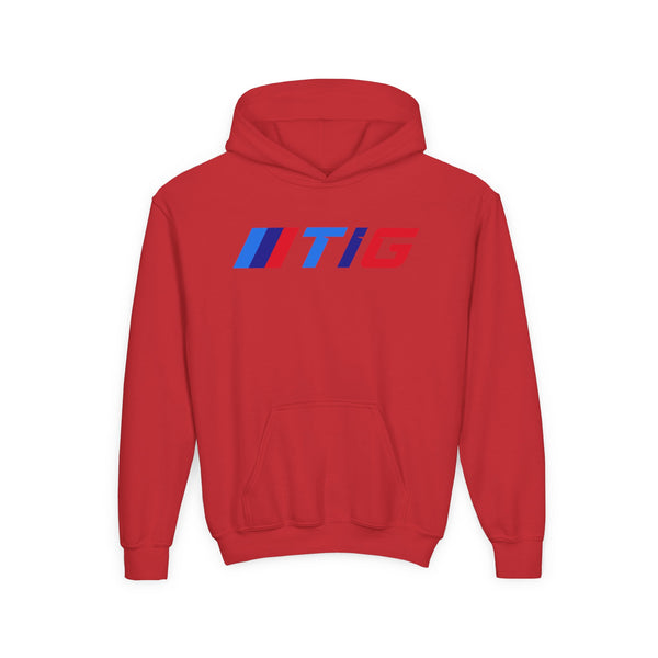 Youth Hooded Sweatshirt with TIG Logo