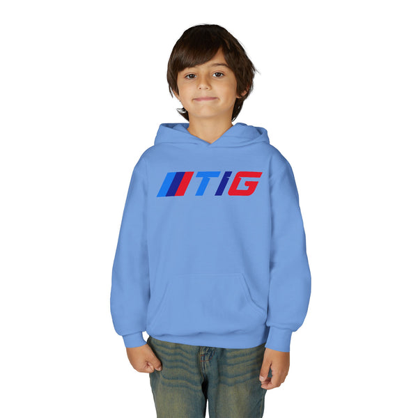 Youth Hooded Sweatshirt with TIG Logo