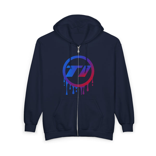 Tuner Drip Logo Full Zip Hoodie