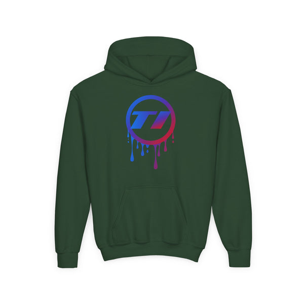 Tuner Imports Youth Tie-Dye Drip Hoodie