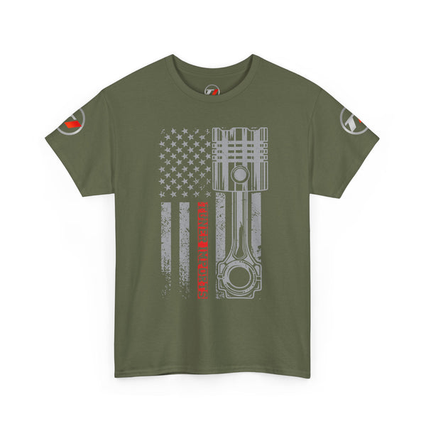 Piston Flag T-Shirt (Get 11250 Entries)