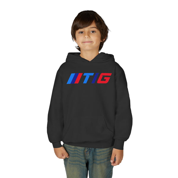 Youth Hooded Sweatshirt with TIG Logo