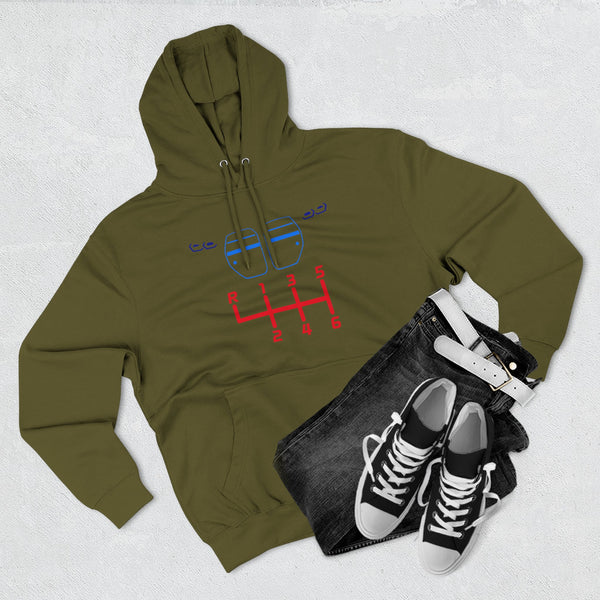 Tuner Imports Car Gearshift Hoodie
