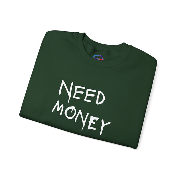 Sweatshirt - 'Need Money for M3'