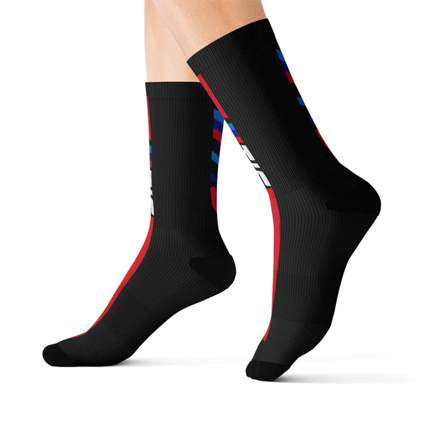 Tuner Imports M3 Socks with Bold Stripes