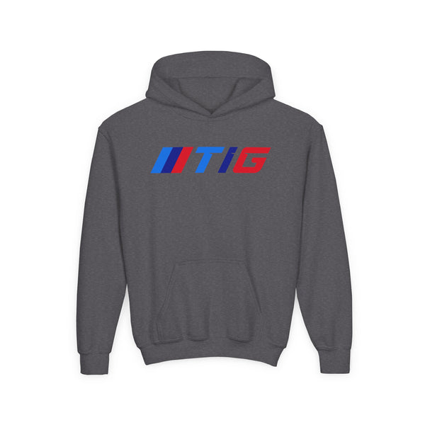 Youth Hooded Sweatshirt with TIG Logo