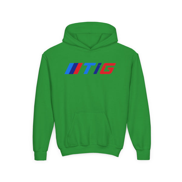 Youth Hooded Sweatshirt with TIG Logo