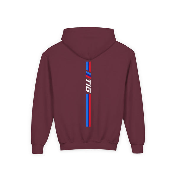 Youth Hooded Sweatshirt with TIG Logo