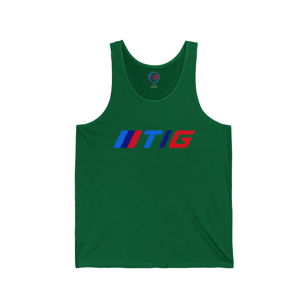 M3 Stylish Unisex Jersey Tank with TIG Logo