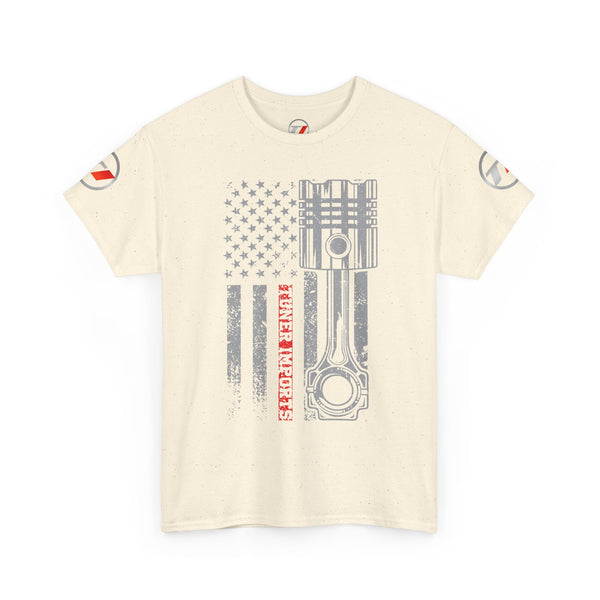 Piston Flag T-Shirt (Get 11250 Entries)