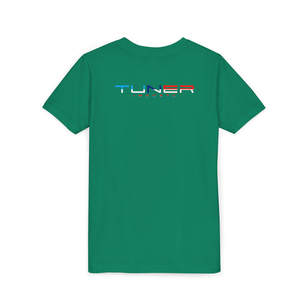Tuner Imports Youth Graphic Tee - Dripping Logo Design