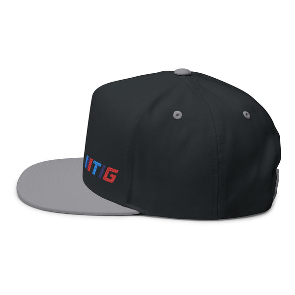 Tuner Imports M Embroidered Flat Bill Cap
