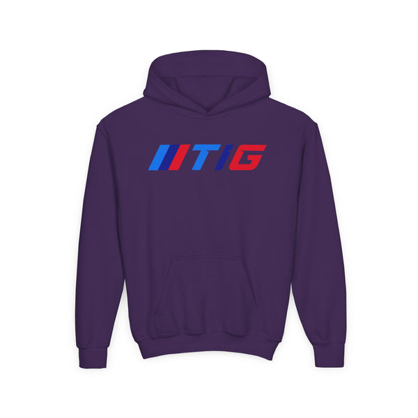 Youth Hooded Sweatshirt with TIG Logo