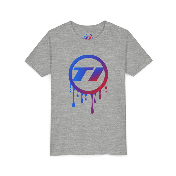 Tuner Imports Youth Graphic Tee - Dripping Logo Design