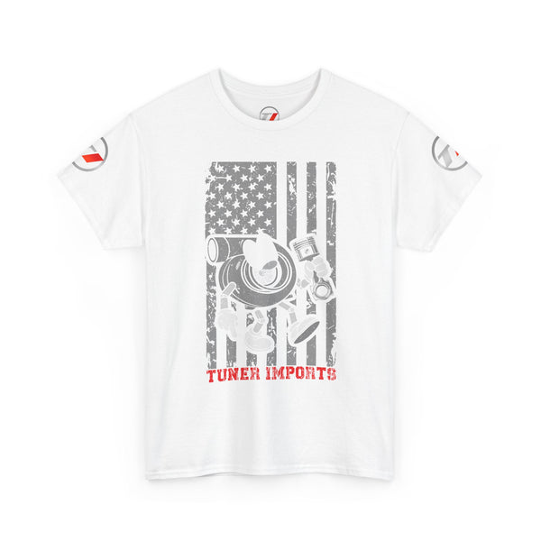 Patriotic Tuner Imports T-shirt (Get 11250 Entries)