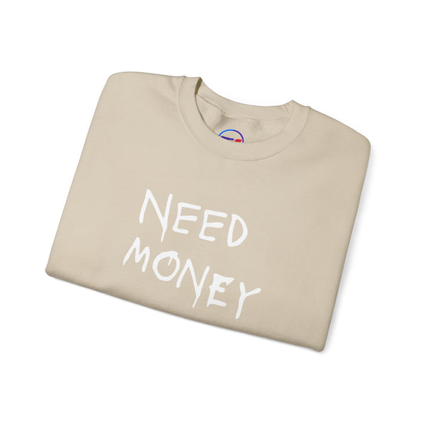 Sweatshirt - 'Need Money for M3'