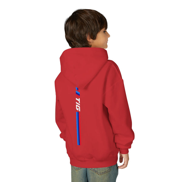 Youth Hooded Sweatshirt with TIG Logo