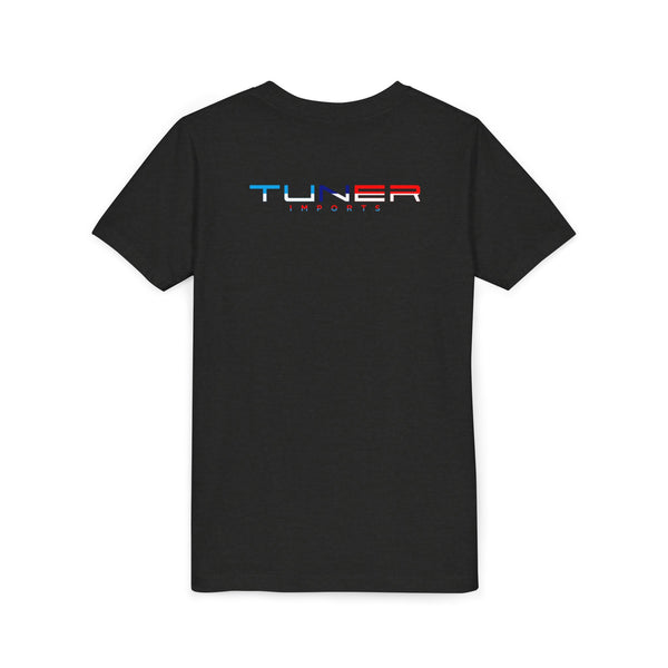 Tuner Imports Youth Graphic Tee - Dripping Logo Design