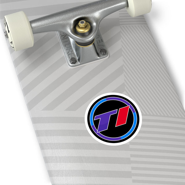 TI Vibrant Round Stickers for Indoor/Outdoor Use