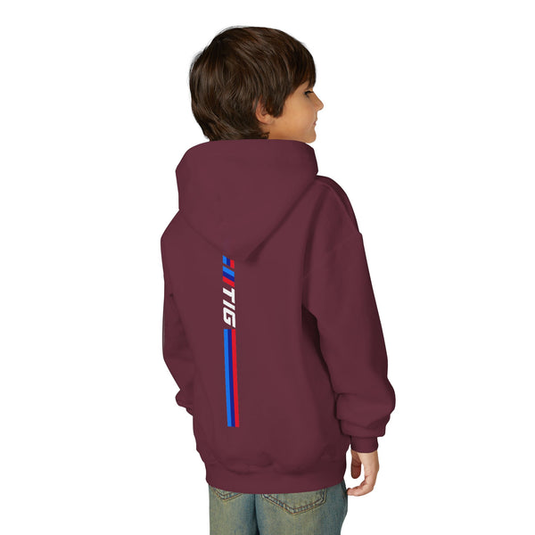 Youth Hooded Sweatshirt with TIG Logo