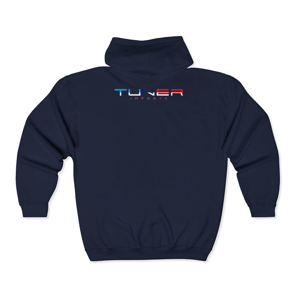 Tuner Drip Logo Full Zip Hoodie