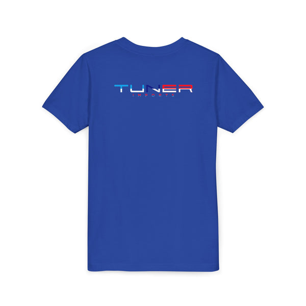 Tuner Imports Youth Graphic Tee - Dripping Logo Design