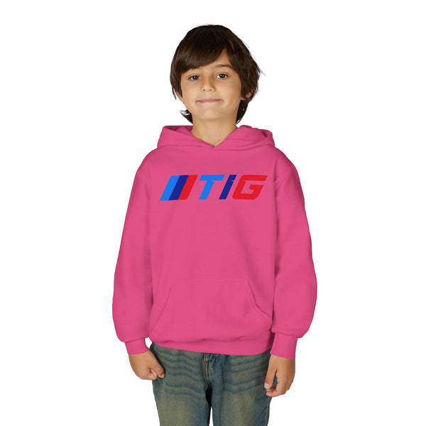 Youth Hooded Sweatshirt with TIG Logo