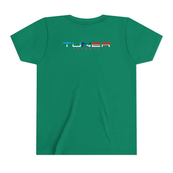 Tuner Imports Youth Graphic Tee - Dripping Logo Design