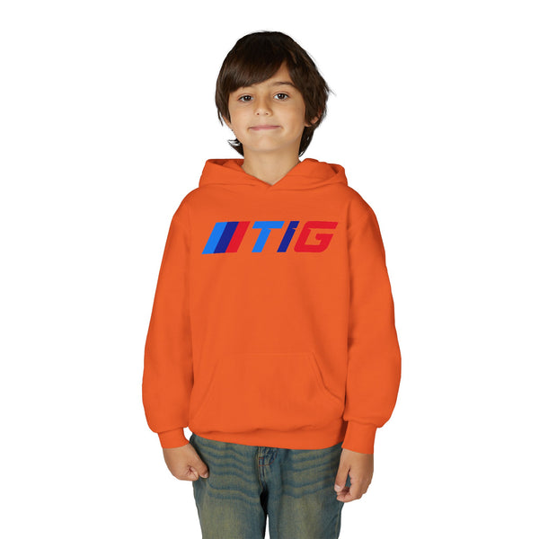 Youth Hooded Sweatshirt with TIG Logo