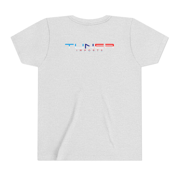 Tuner Imports Youth Graphic Tee - Dripping Logo Design
