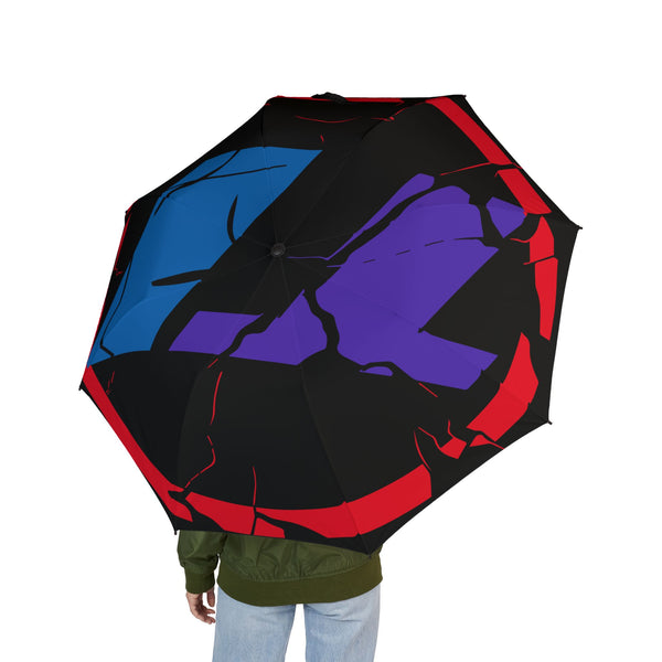 Tuner Imports Vibrant Artistic Semi-Automatic Foldable Umbrella