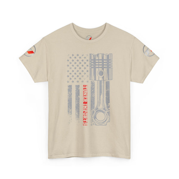 Piston Flag T-Shirt (Get 11250 Entries)